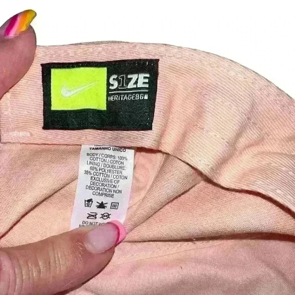 Nike Futura Heritage86 Adjustable Hat Sports Wear Sun Protection Golf Tennis - Picture 7 of 7